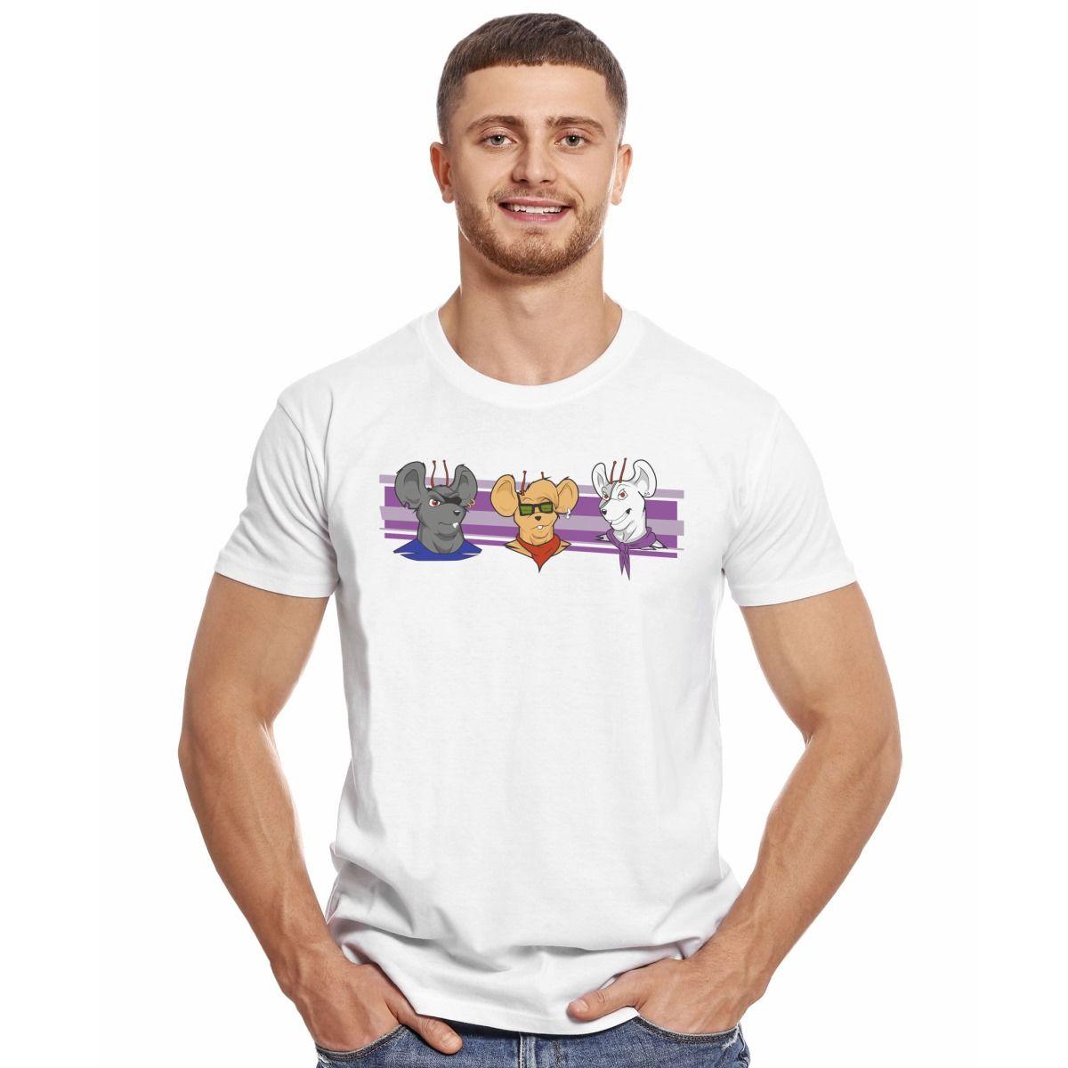 MOTORRATONES DE MARTE BANNER POLERA MANGA CORTA HOMBRE-2