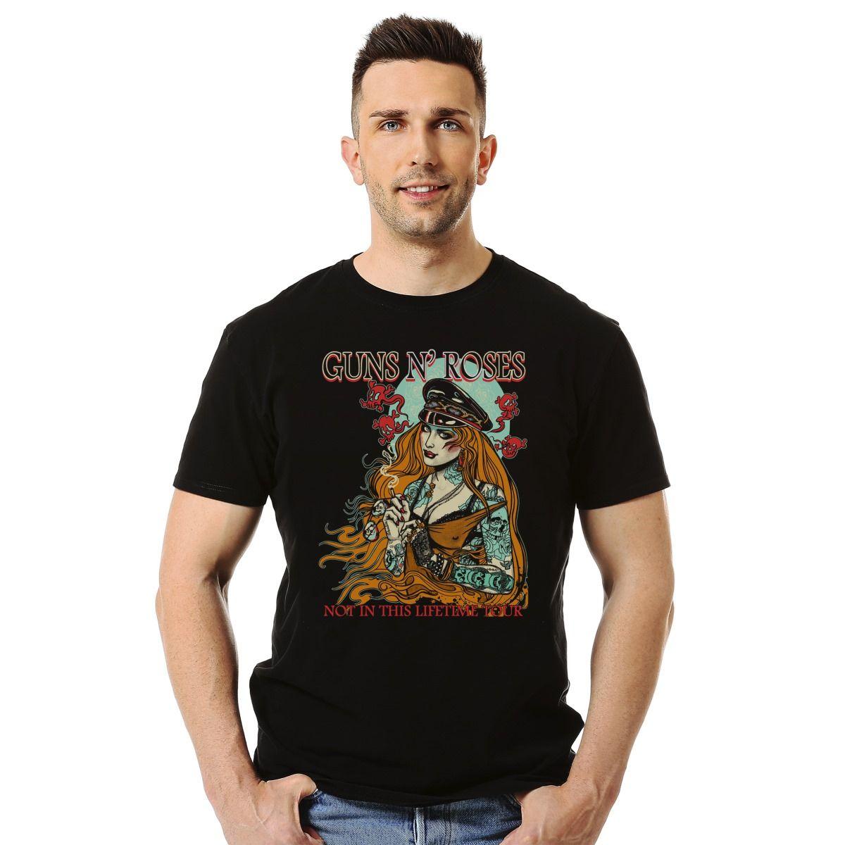 Polera Guns N Roses Tattoo Redhead Rock-2