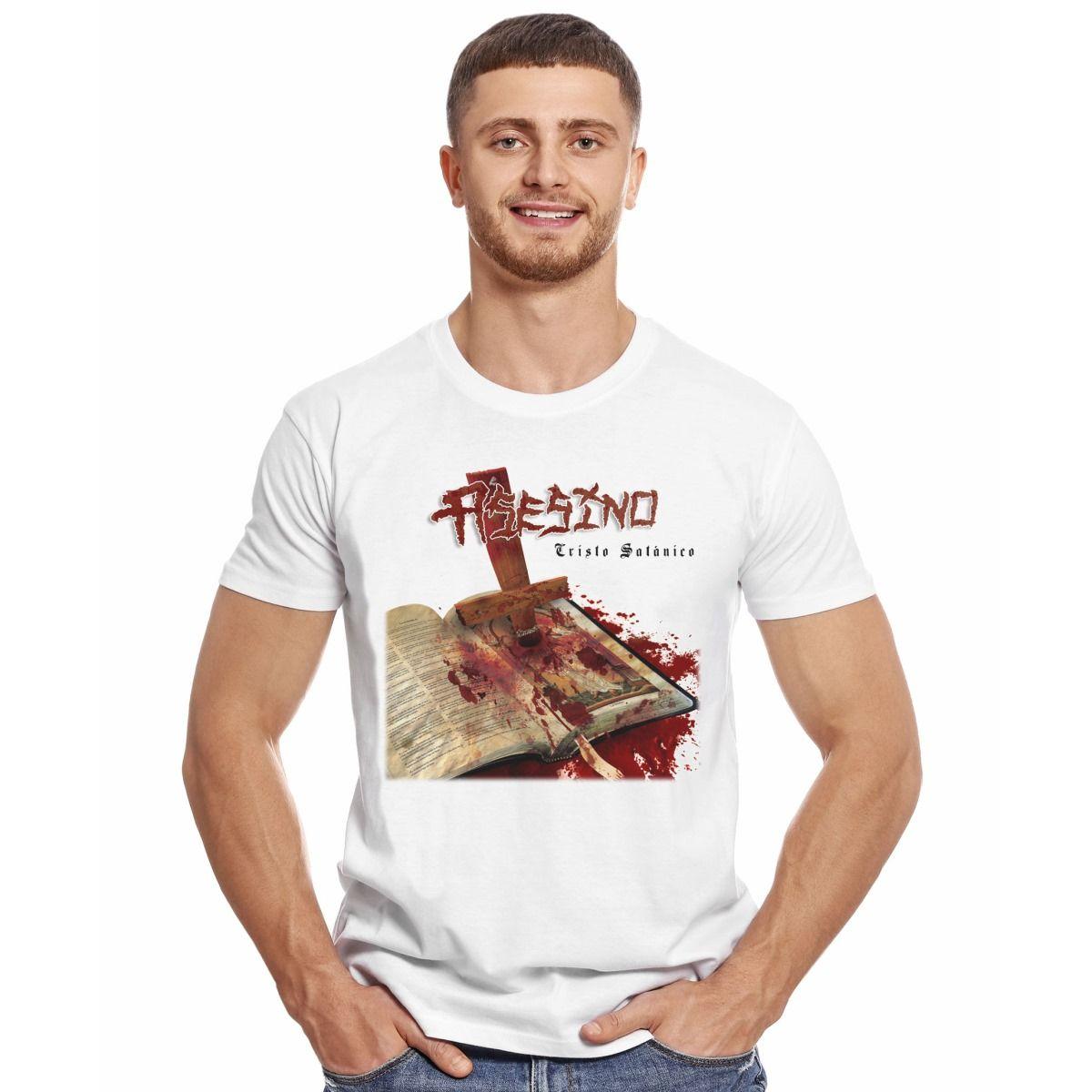ASESINO CRISTO SATANICO POLERA MANGA CORTA HOMBRE-2