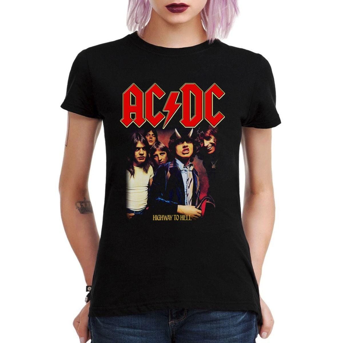 ACDC HIGHWAY TO HELL POLERA MUJER-2