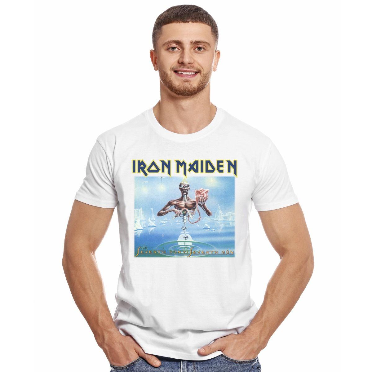 IRON MAIDEN SEVENTH SON POLERA MANGA CORTA HOMBRE-2