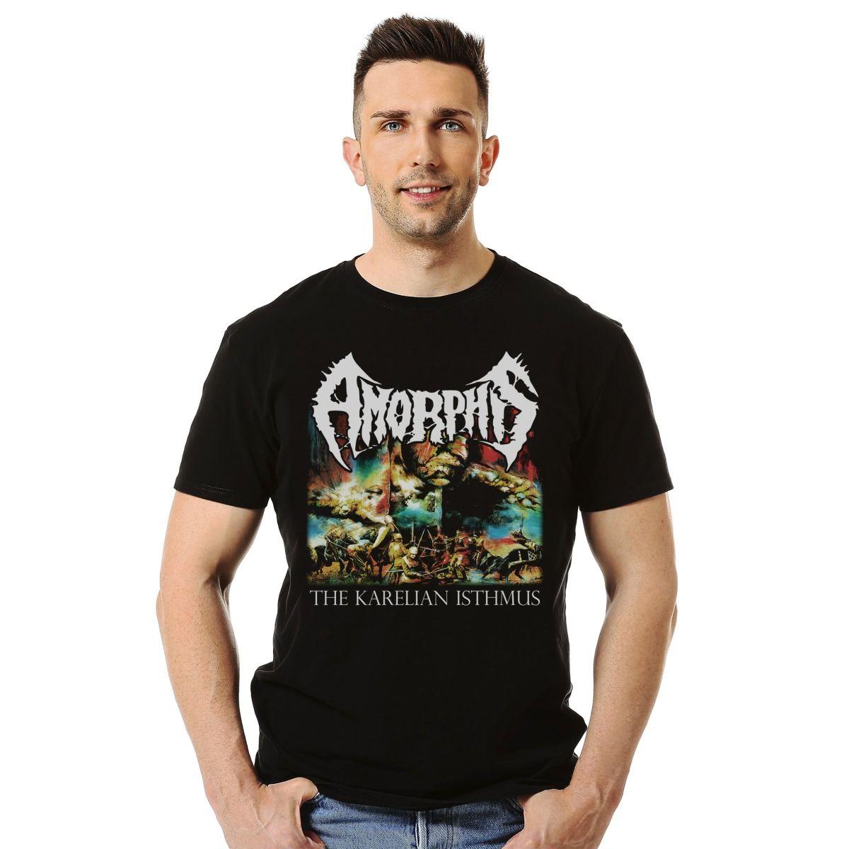 AMORPHIS THE KARELIAN ISTHMUS POLERA MANGA CORTA HOMBRE-2