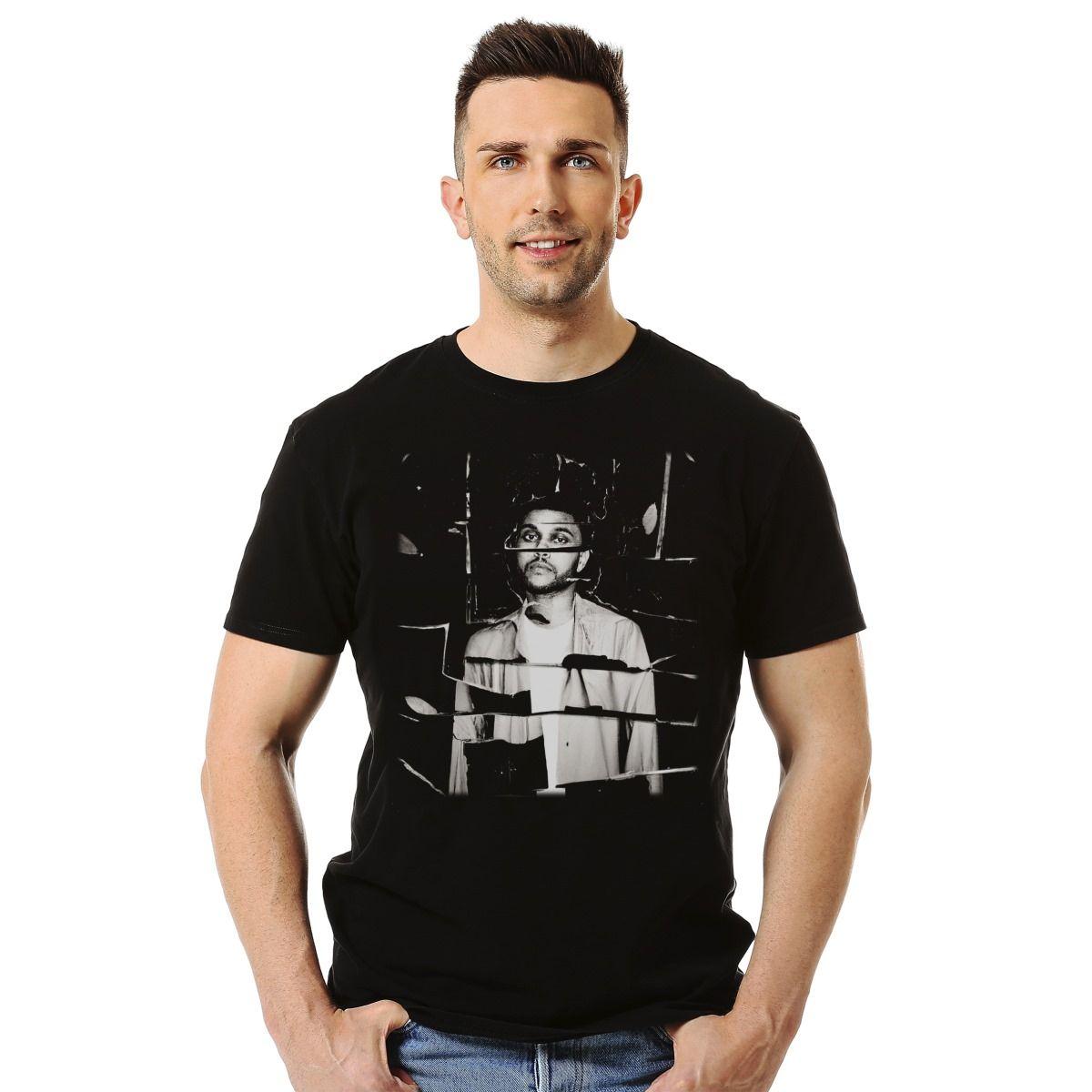 THE WEEKND BEAUTY BEHIND THE MADNESS ART POLERA MANGA CORTA HOMBRE-2