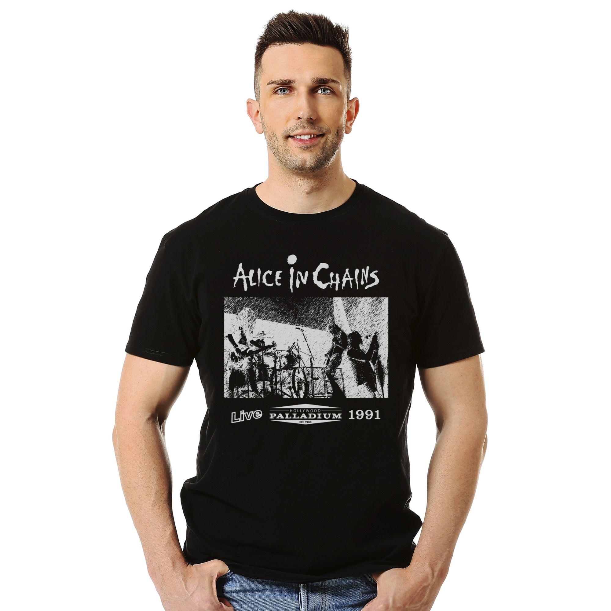 Polera Alice In Chains Live 1991-1