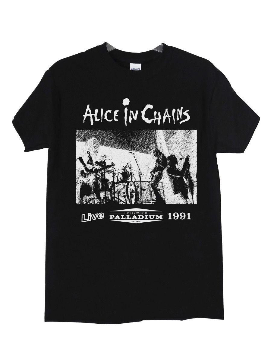 Polera Alice In Chains Live 1991-2