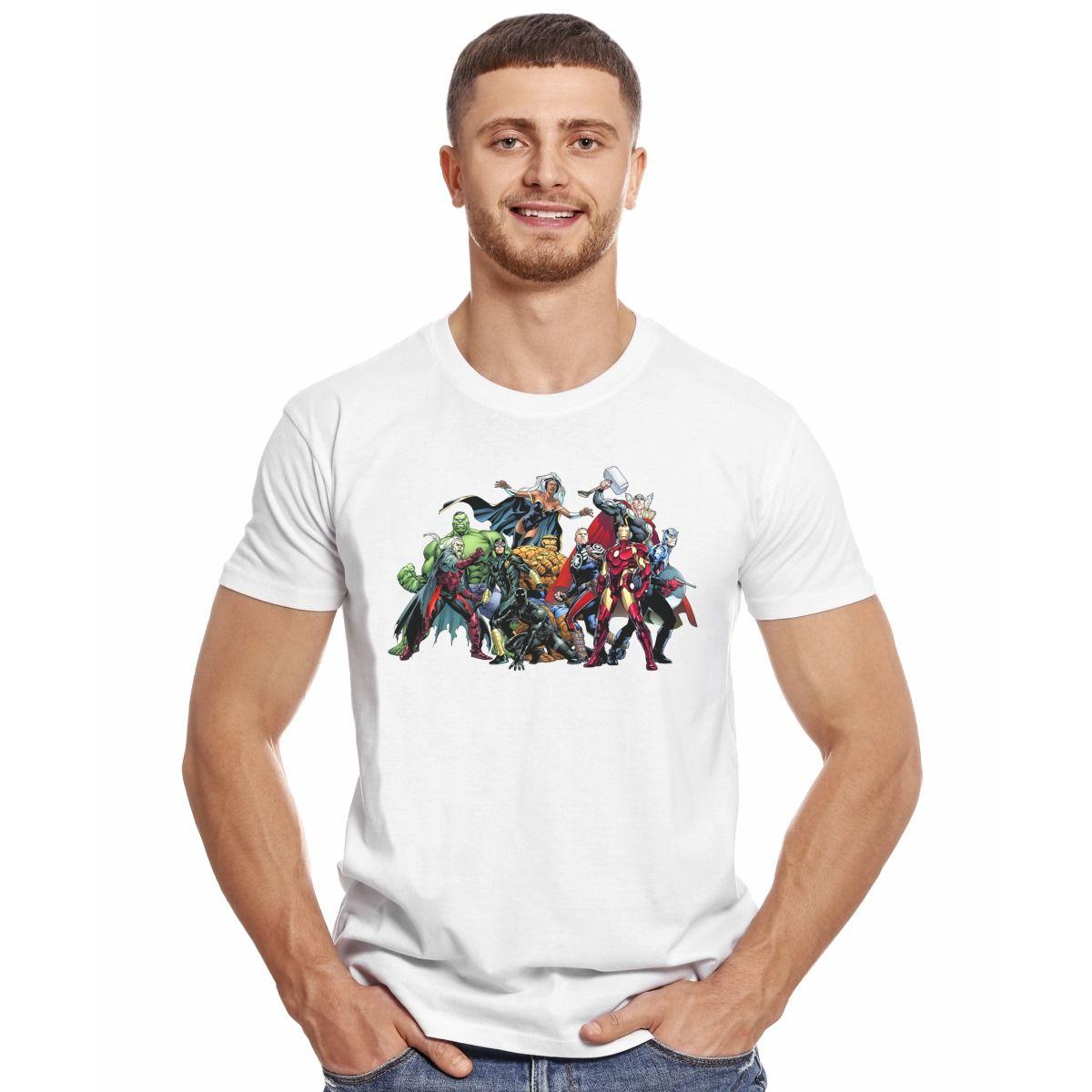 AVENGERS PERSONAJES COMIC POLERA MANGA CORTA HOMBRE-2