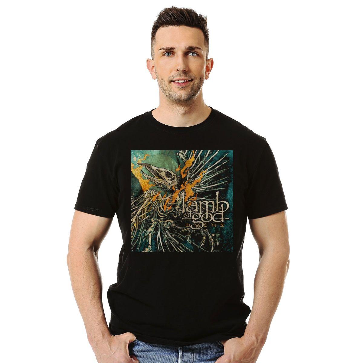 LAMB OF GOD OMENS POLERA MANGA CORTA HOMBRE-2
