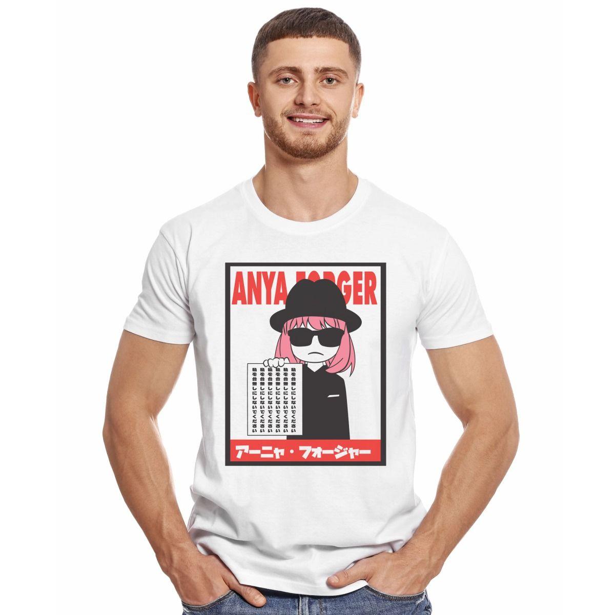 SPY X FAMILY ANYA FORGER INCOGNITO POLERA MANGA CORTA HOMBRE-2