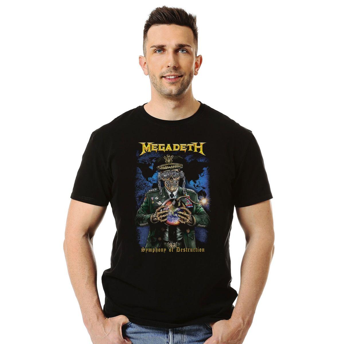 MEGADETH SYMPHONY OF DESTRUCTION POLERA MANGA CORTA HOMBRE-2