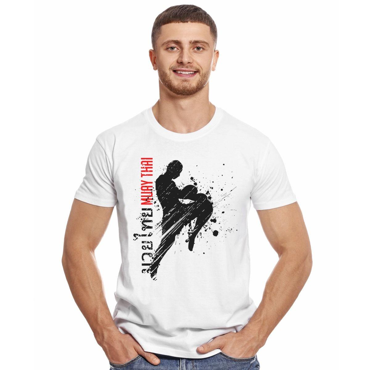 MUAY THAI RODILLAZO POLERA MANGA CORTA HOMBRE-2