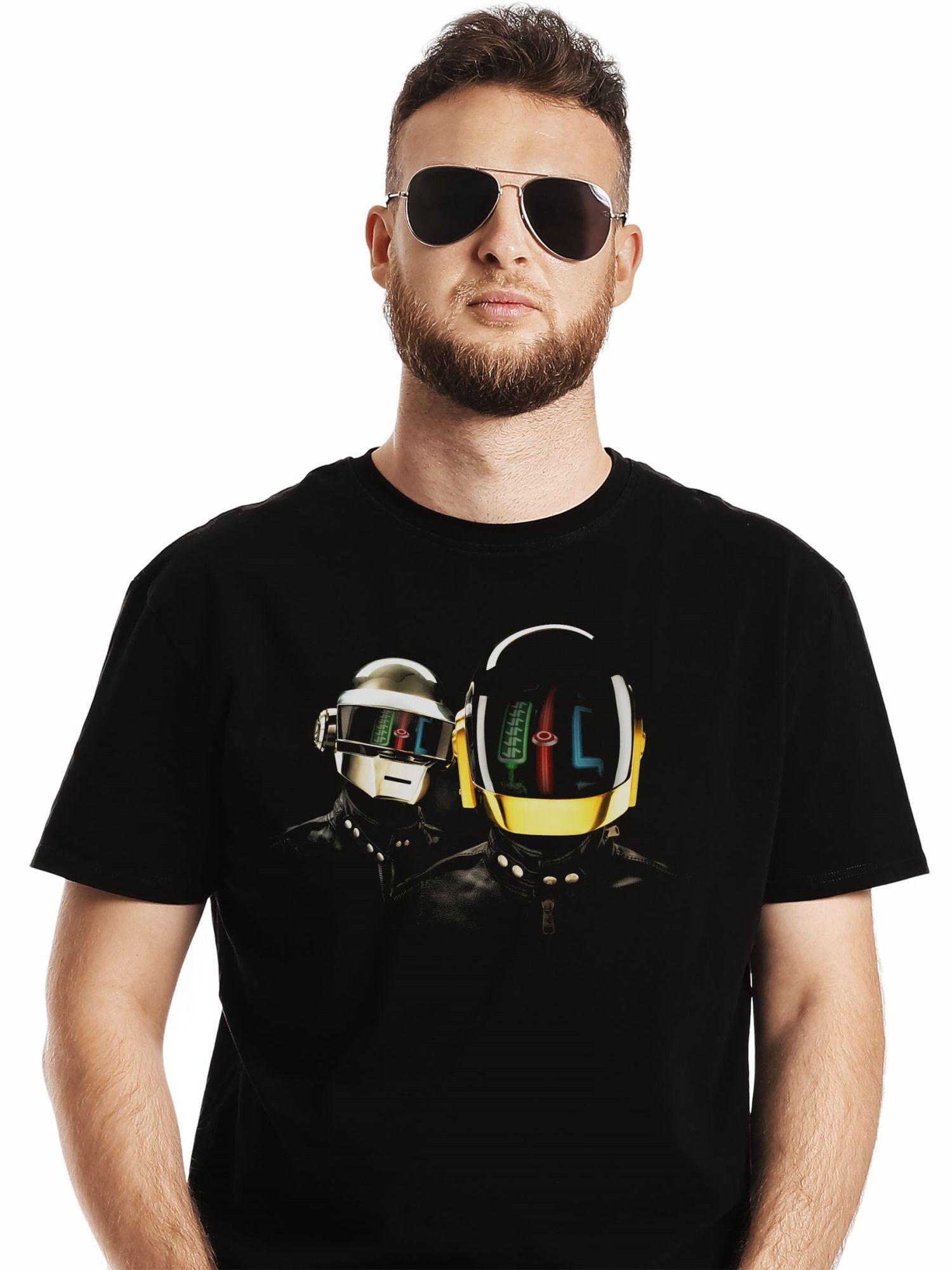 Polera Daft Punk Helmet 2-0