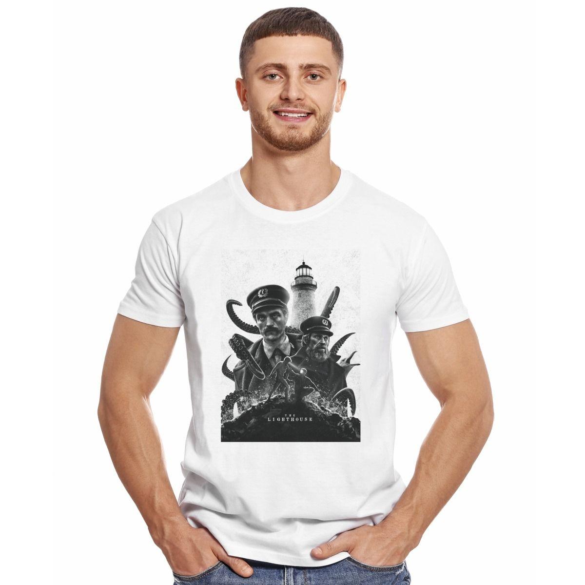 THE LIGHTHOUSE EL FARO POSTER POLERA MANGA CORTA HOMBRE-2