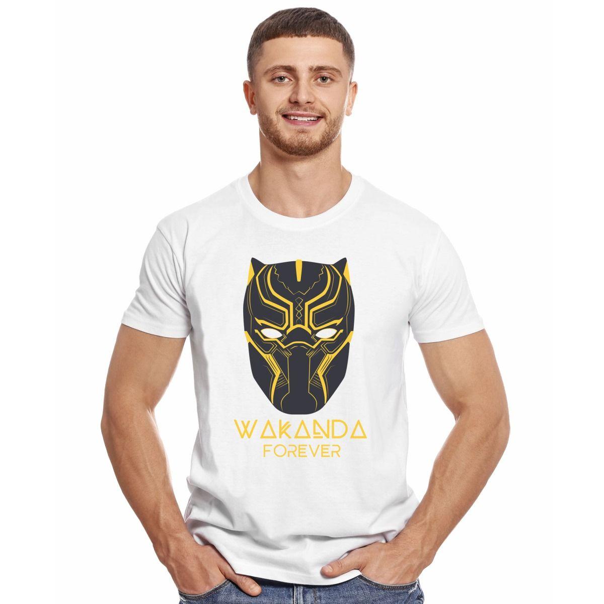 BLACK PANTHER WAKANDA FOREVER POLERA MANGA CORTA HOMBRE-2