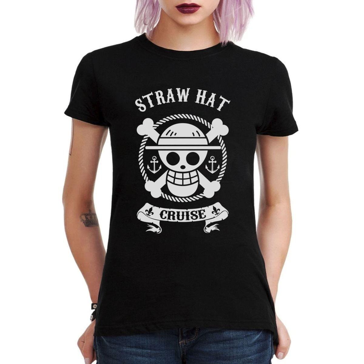 ONE PIECE STRAW HAT CRUISE POLERA MUJER-2