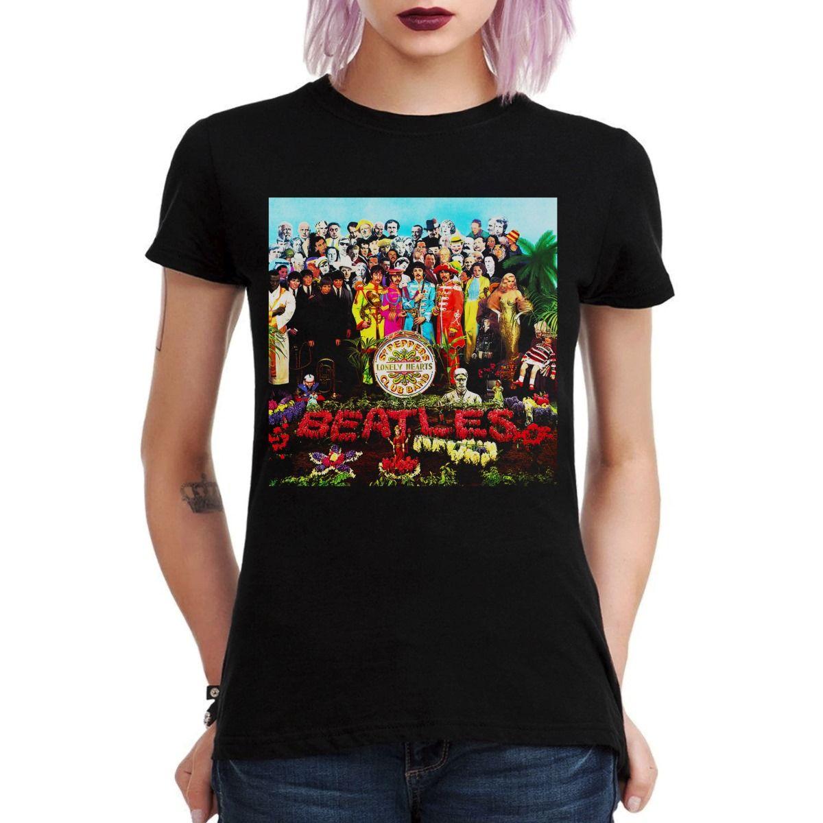 THE BEATLES SARGENT PEPPER POLERA MUJER-2