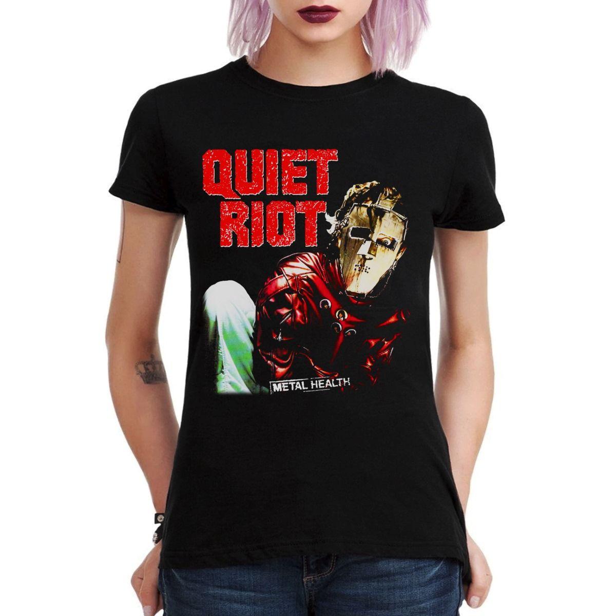 QUIET RIOT METALL HEALTH POLERA MUJER-2