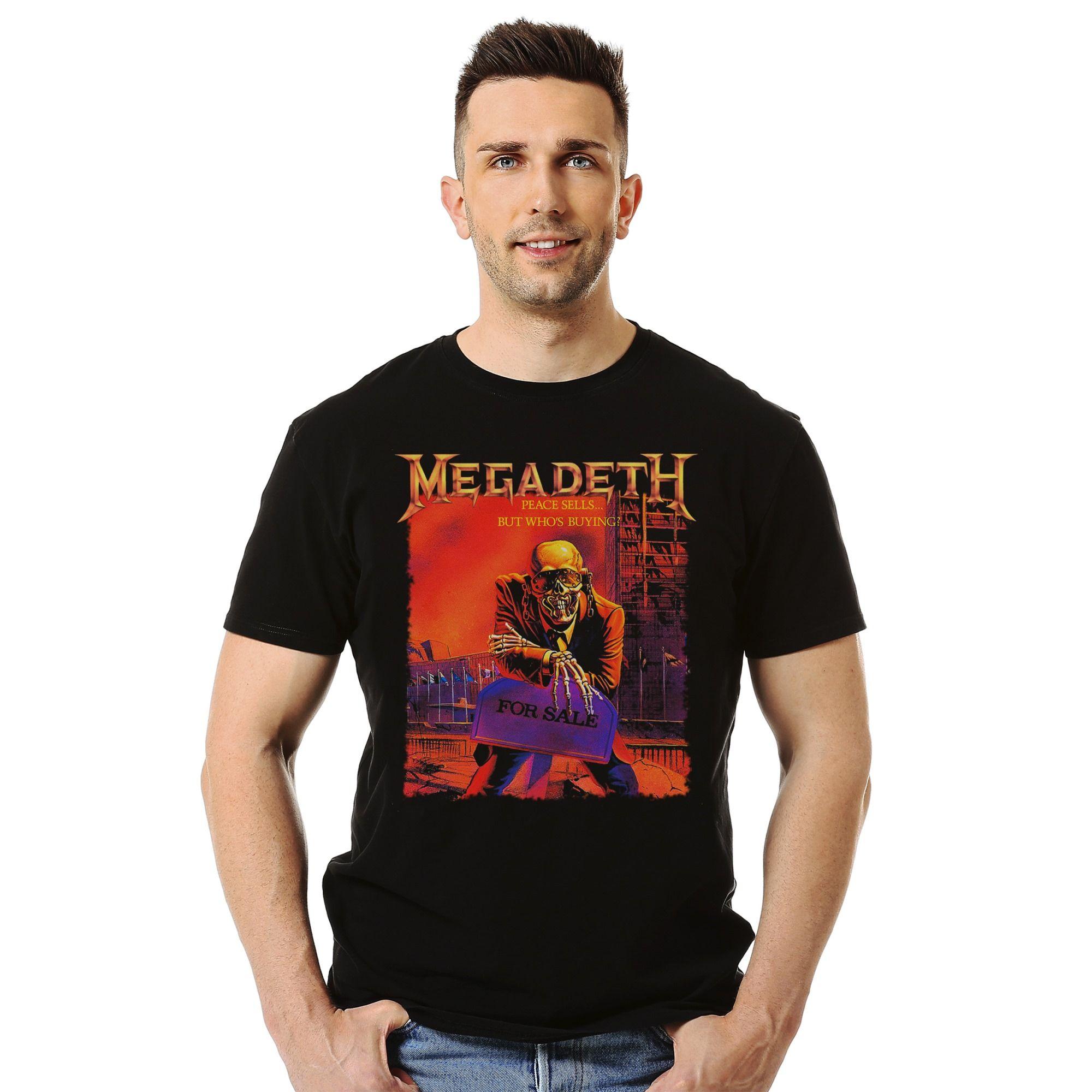 Polera Megadeth Peace Sells-1
