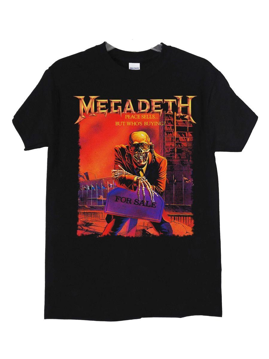 Polera Megadeth Peace Sells-2