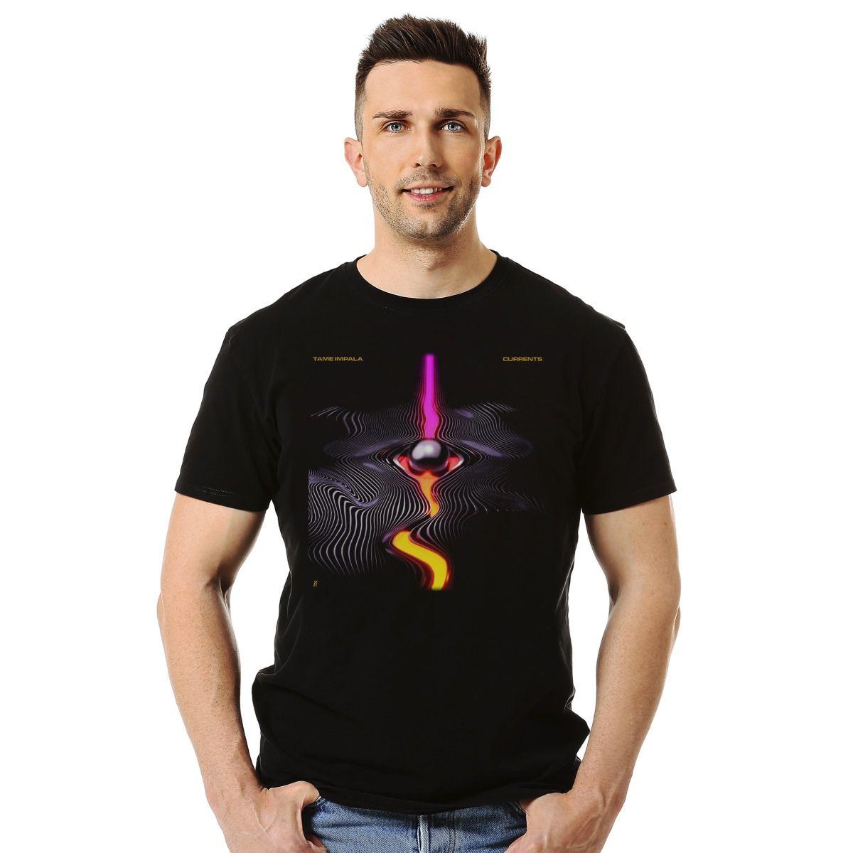 TAME IMPALA CURRENTS ALT POLERA MANGA CORTA HOMBRE-2