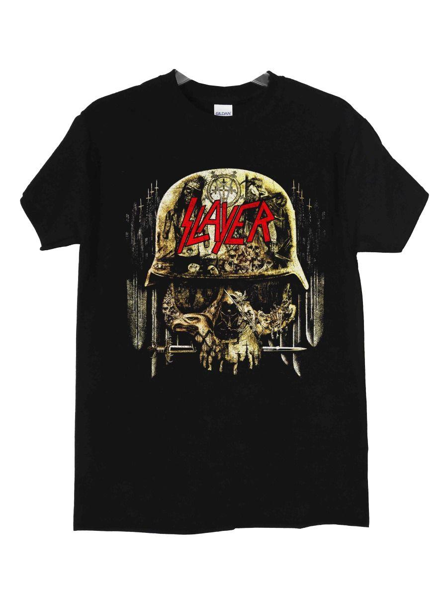 Polera Slayer En Chile Mayo 2017-2