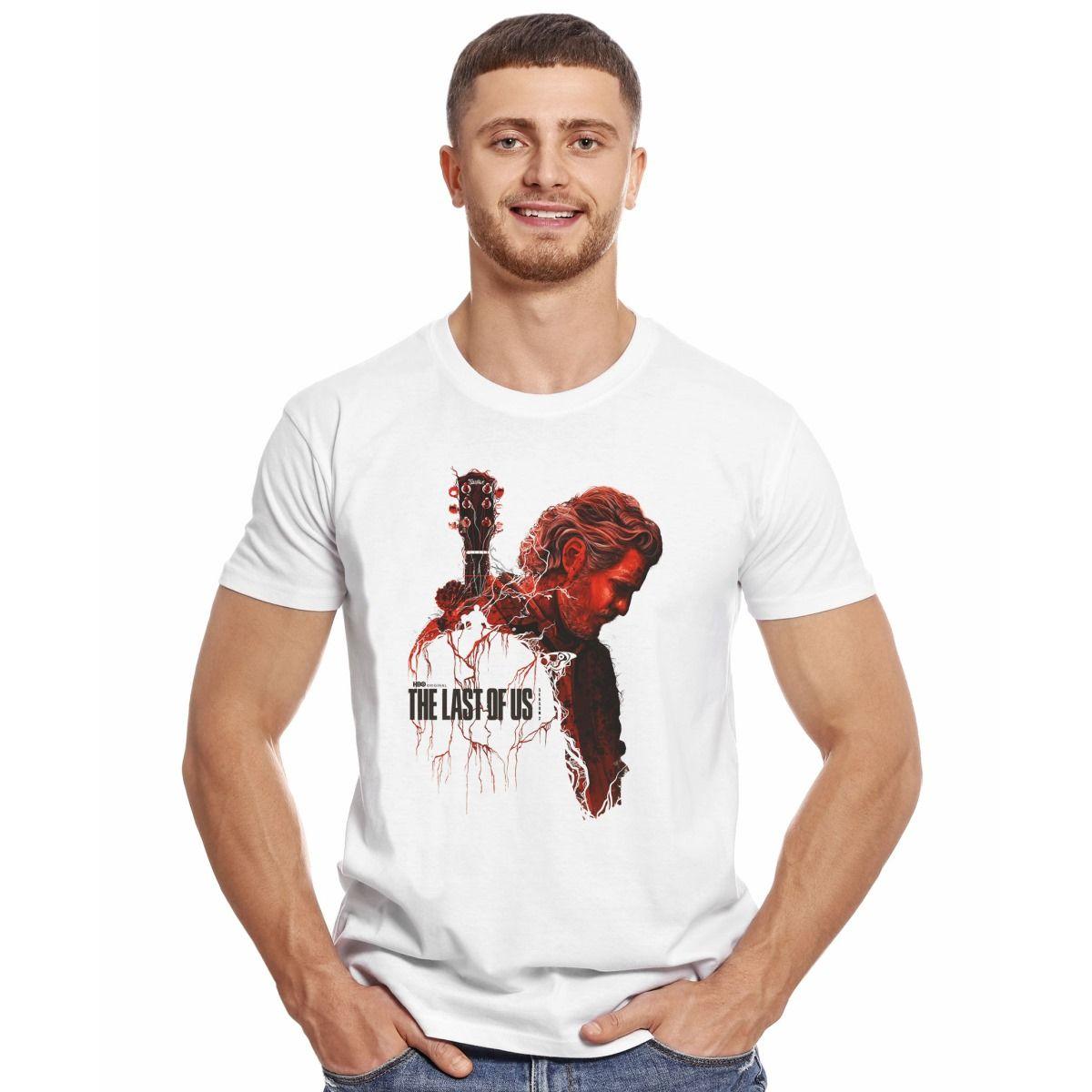 THE LAST OF US SEASON 2 POSTER POLERA MANGA CORTA HOMBRE-2