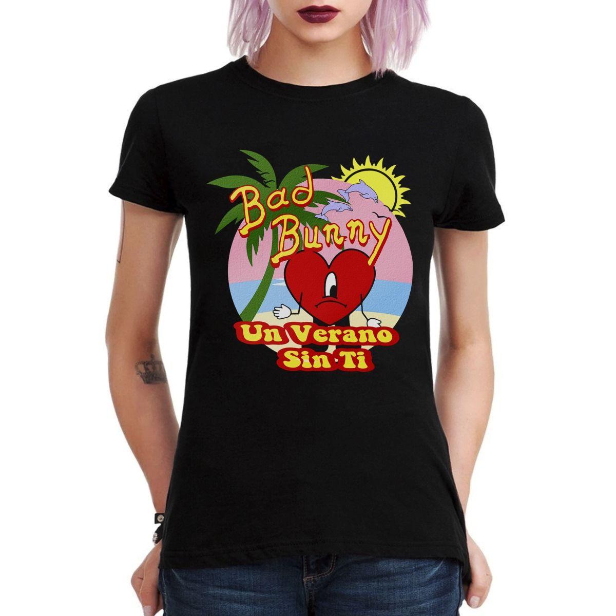 BAD BUNNY UN VERANO SIN TI POLERA MUJER-2