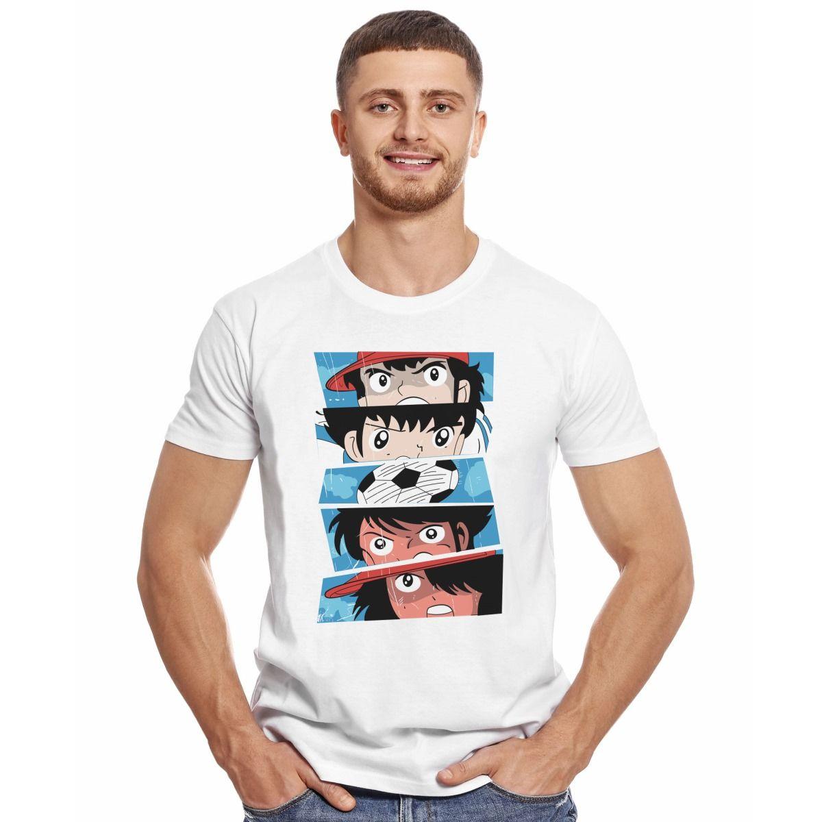 SUPERCAMPEONES PERSONAJES OJOS POLERA MANGA CORTA HOMBRE-2