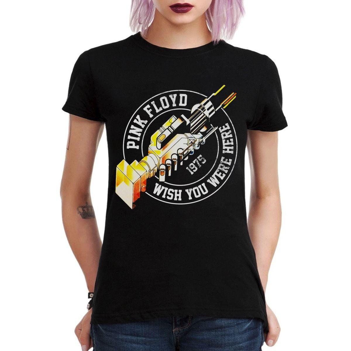 PINK FLOYD 1975 WISH YOU WERE HERE POLERA MUJER-2