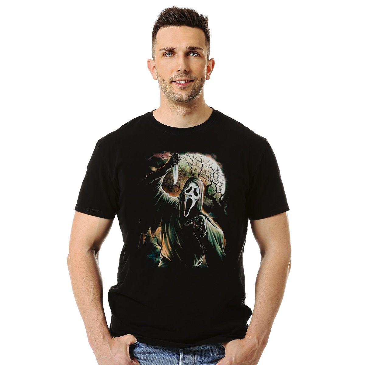 SCREAM CON CUCHILLO POLERA MANGA CORTA HOMBRE-2