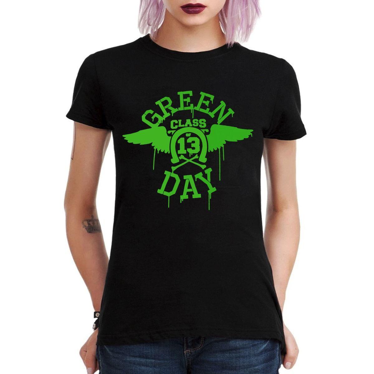 GREEN DAY CLASS 13 POLERA MUJER-2
