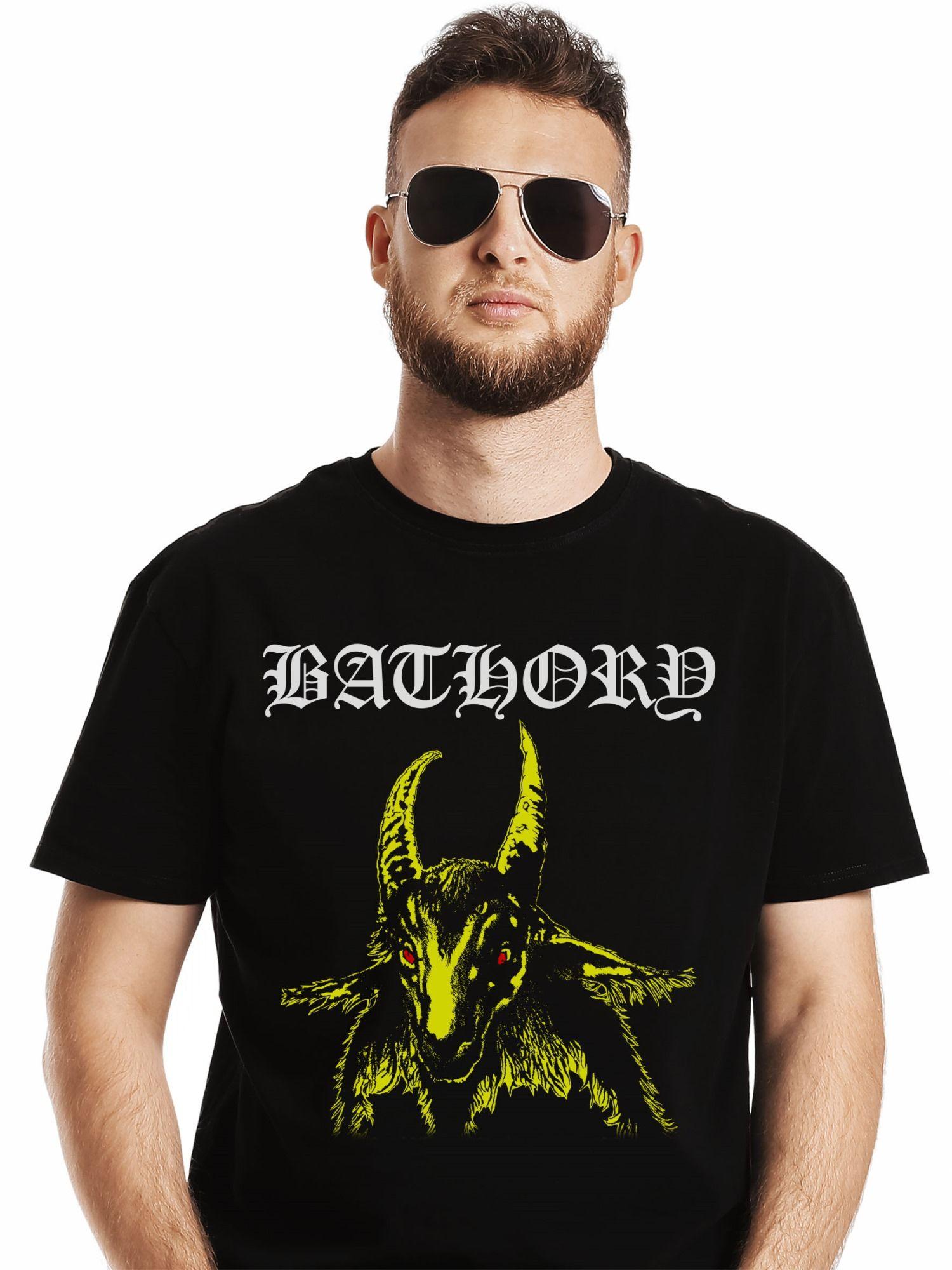 Polera Bathory Bathory Cabra Amarilla-0