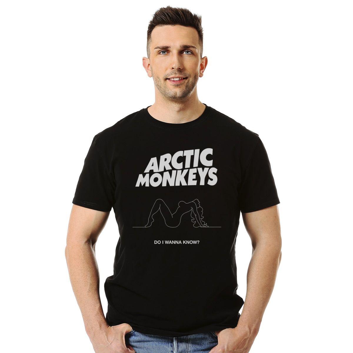 ARCTIC MONKEYS DO I WANNA KNOW POLERA MANGA CORTA HOMBRE-2