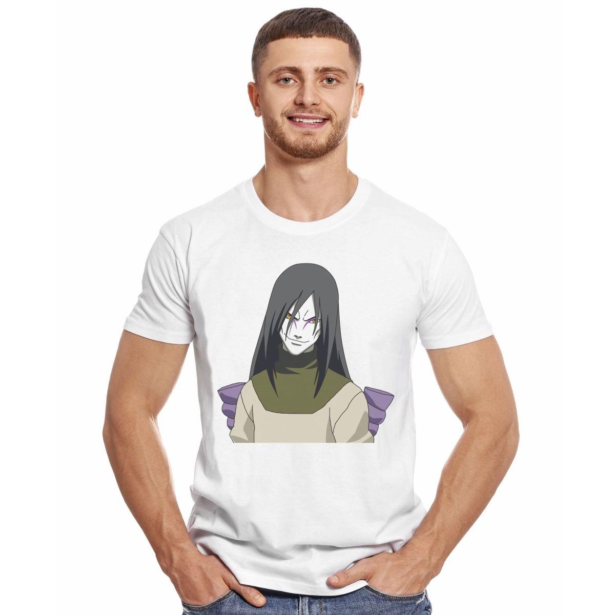 NARUTO OROCHIMARU CARA POLERA MANGA CORTA HOMBRE-2