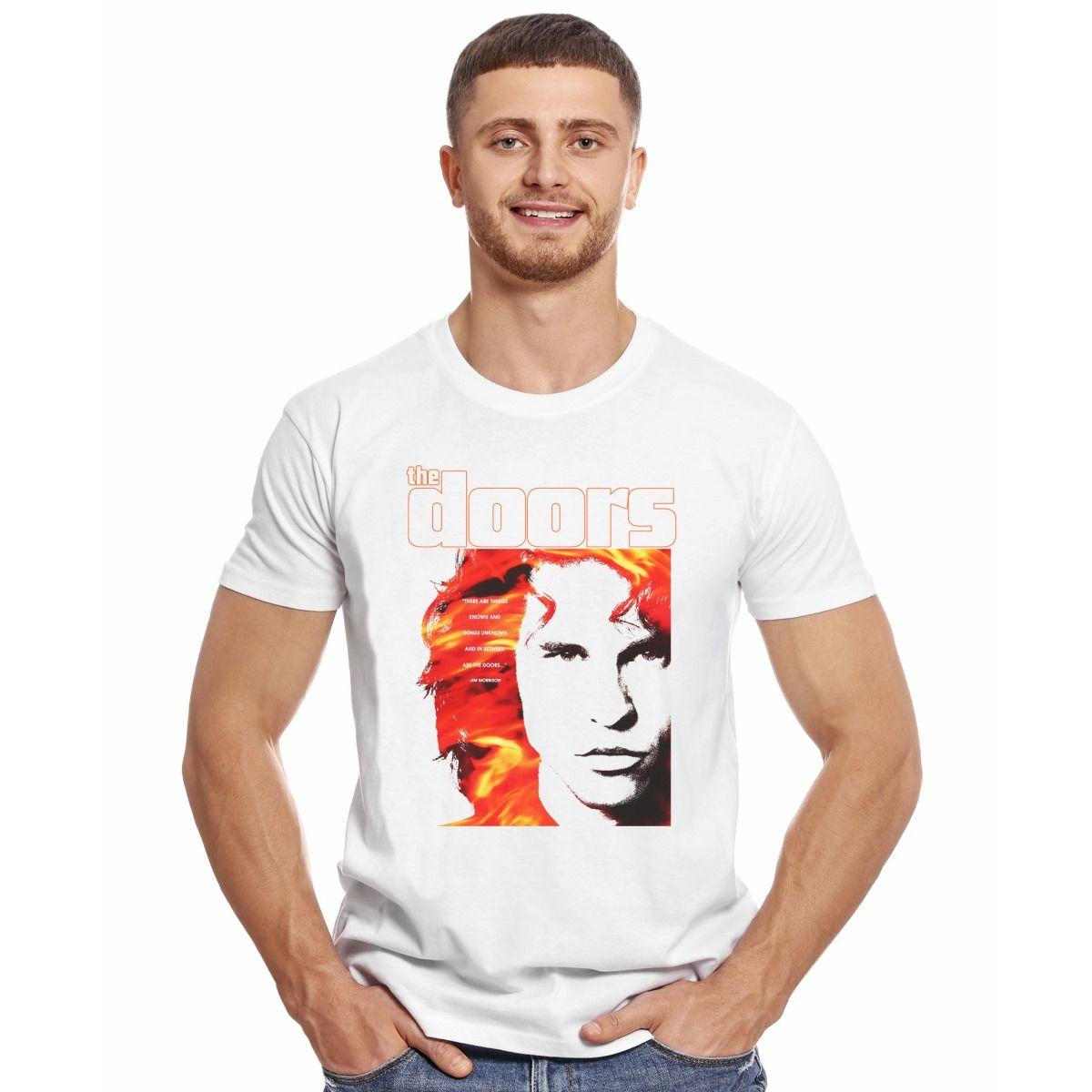 THE DOORS MOVIE POSTER POLERA MANGA CORTA HOMBRE-2
