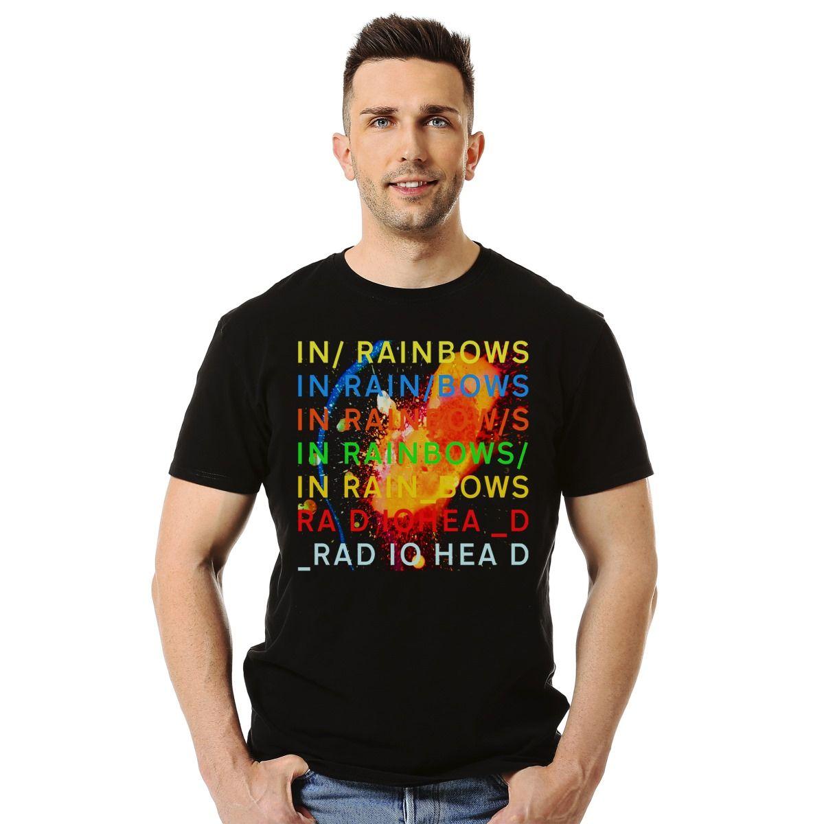 Polera Radiohead In Rainbows Rock-2
