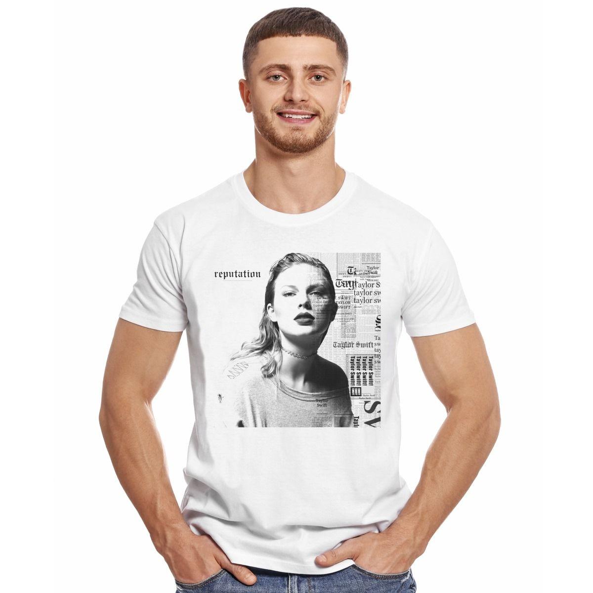 TAYLOR SWIFT REPUTATION POLERA MANGA CORTA HOMBRE-2