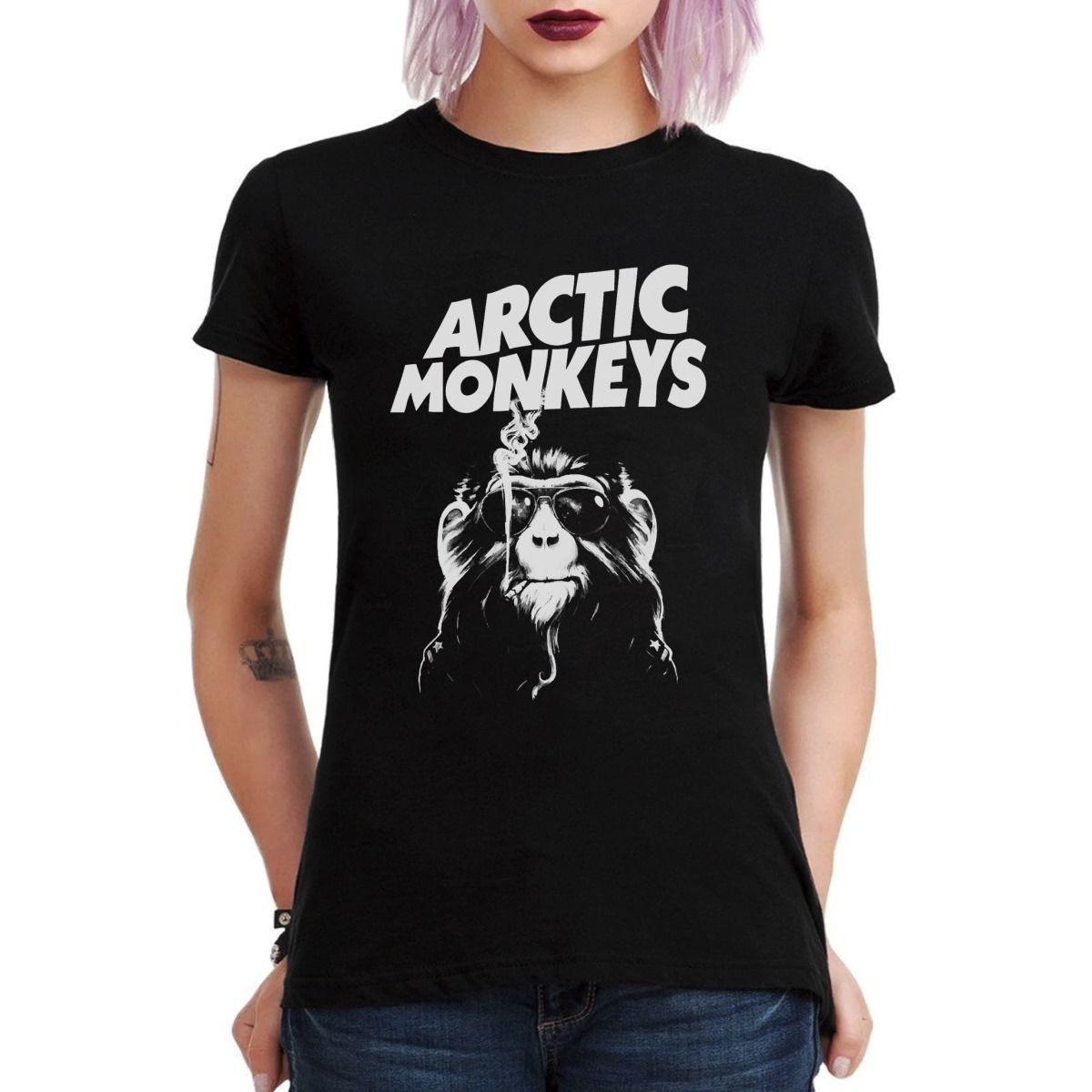 ARCTIC MONKEYS CHIMP POLERA MUJER-2