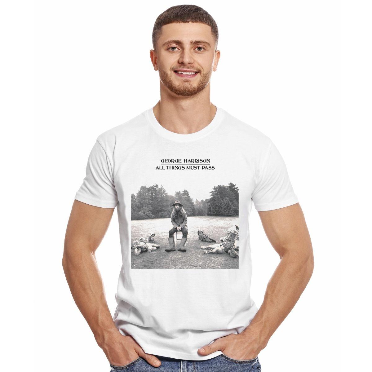 GEORGE HARRISON ALL THINGS MUST PASS POLERA MANGA CORTA HOMBRE-2