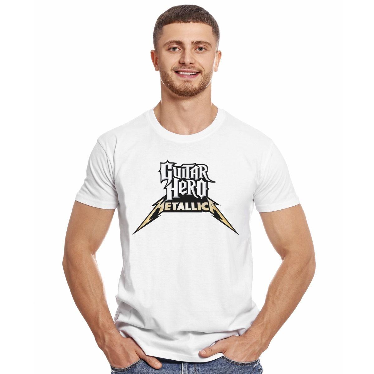 GUITAR HERO METALLICA POLERA MANGA CORTA HOMBRE-2