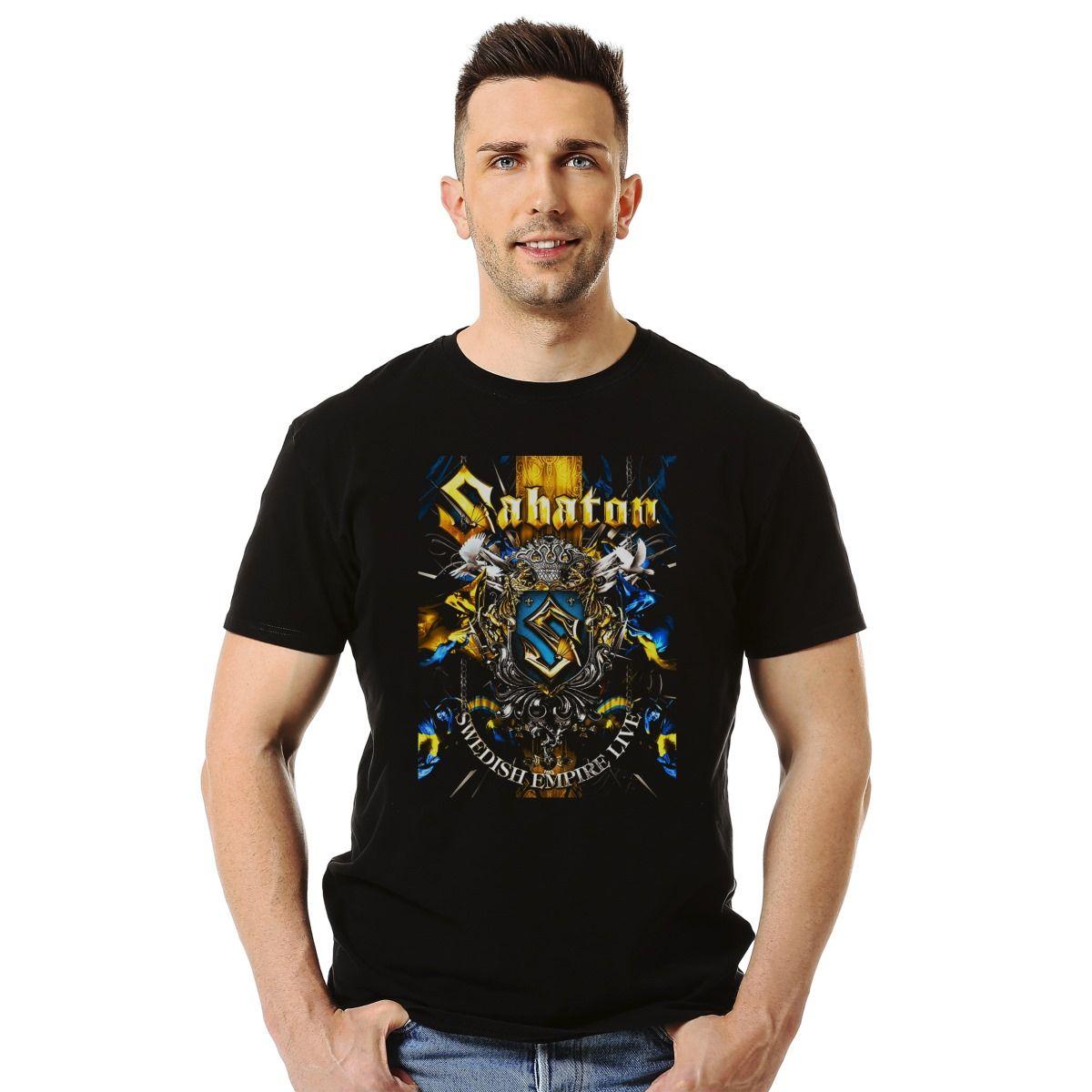 SABATON SWEDISH EMPIRE LIVE POLERA MANGA CORTA HOMBRE-2