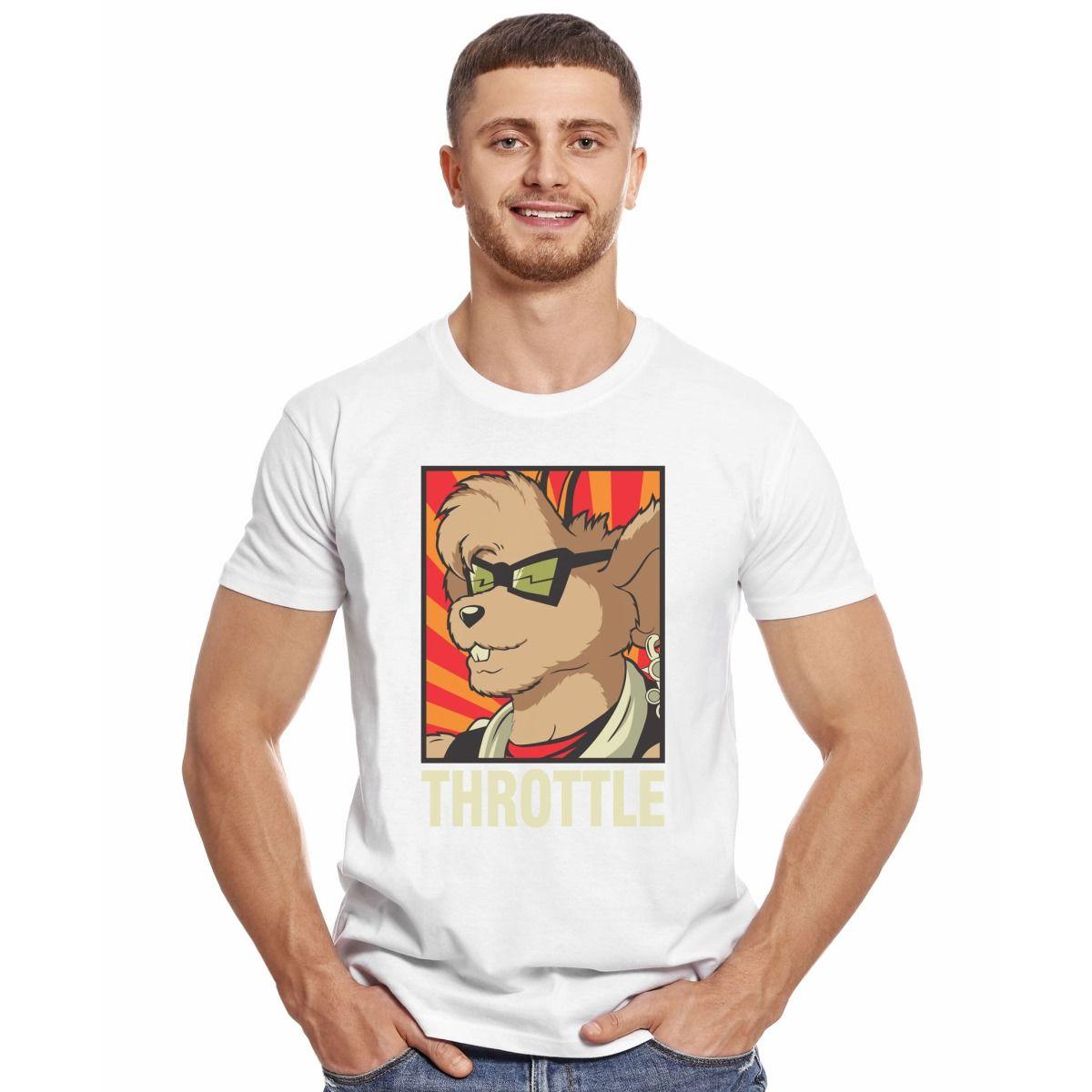 MOTORRATONES DE MARTE THROTTLE POLERA MANGA CORTA HOMBRE-2