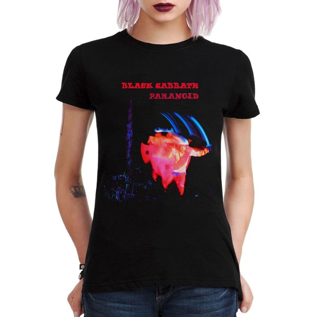 BLACK SABBATH PARANOID POLERA MUJER-2