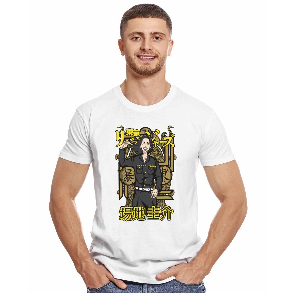 TOKYO REVENGERS BAJI KEITSUKE POLERA MANGA CORTA HOMBRE-2