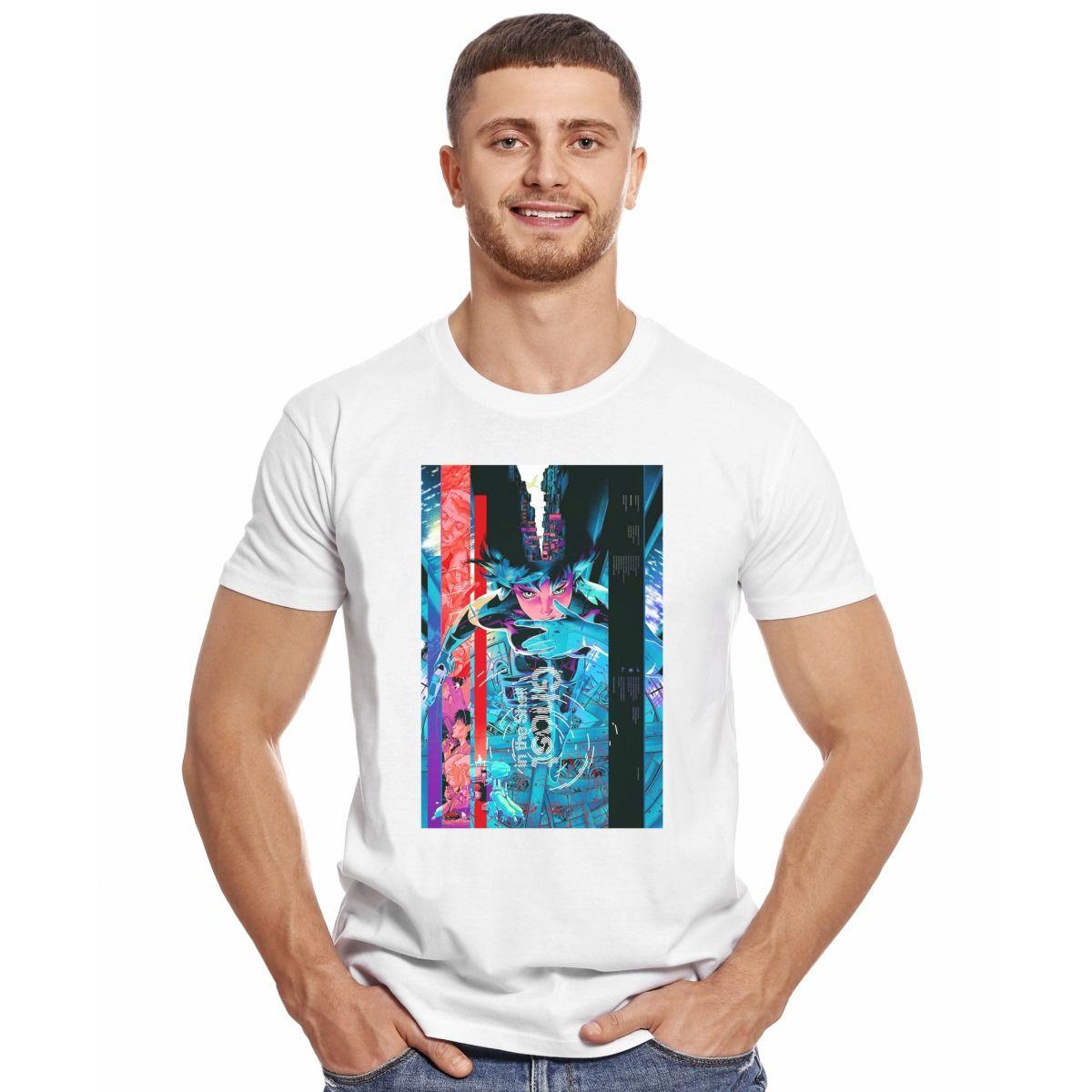 GHOST IN THE SHELL 2 POLERA MANGA CORTA HOMBRE-2