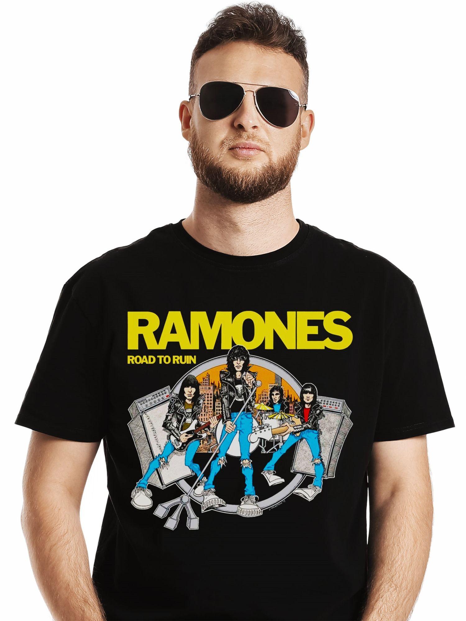 Polera Ramones Road To Ruin-0
