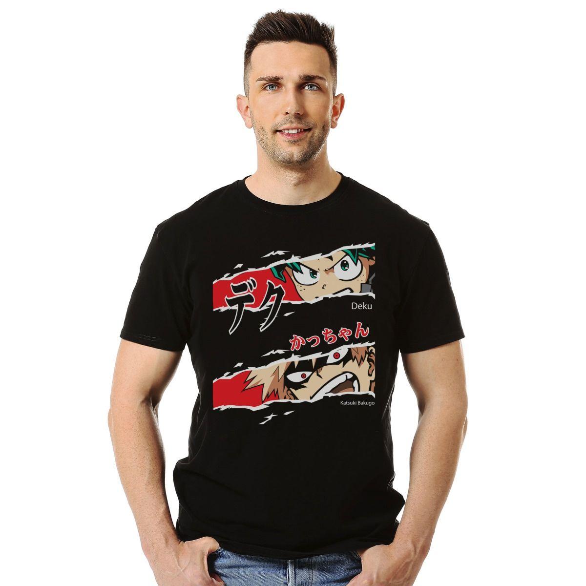 MY HERO ACADEMIA DEKU KATSUKI BAKUGO POLERA MANGA CORTA HOMBRE-2