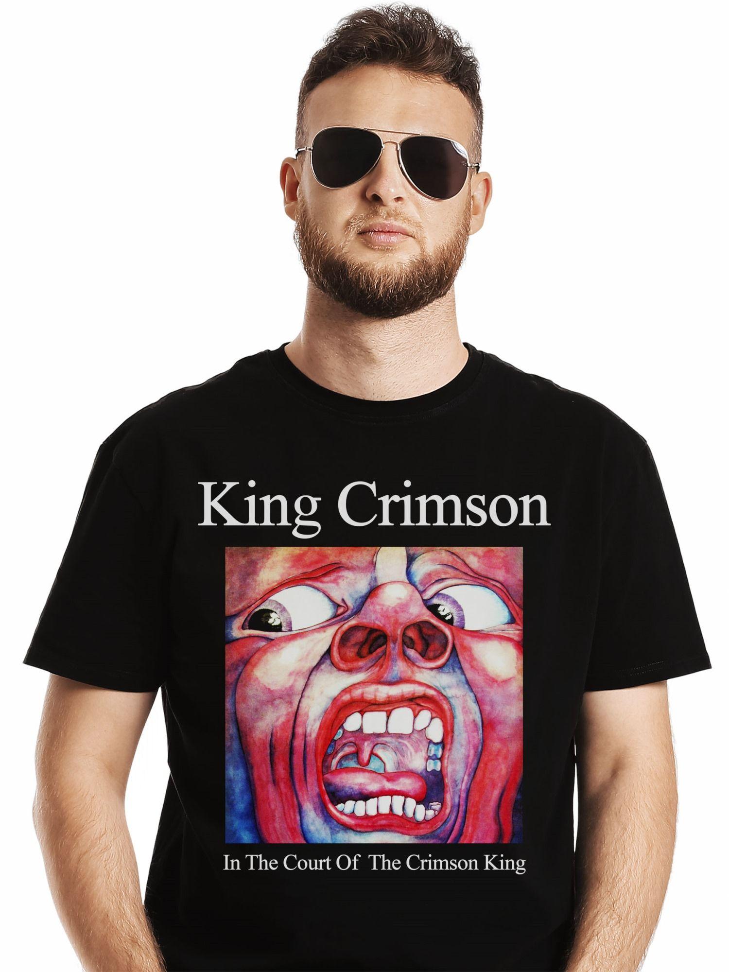 Polera King Crimson In The Court Of The Crimson King-0