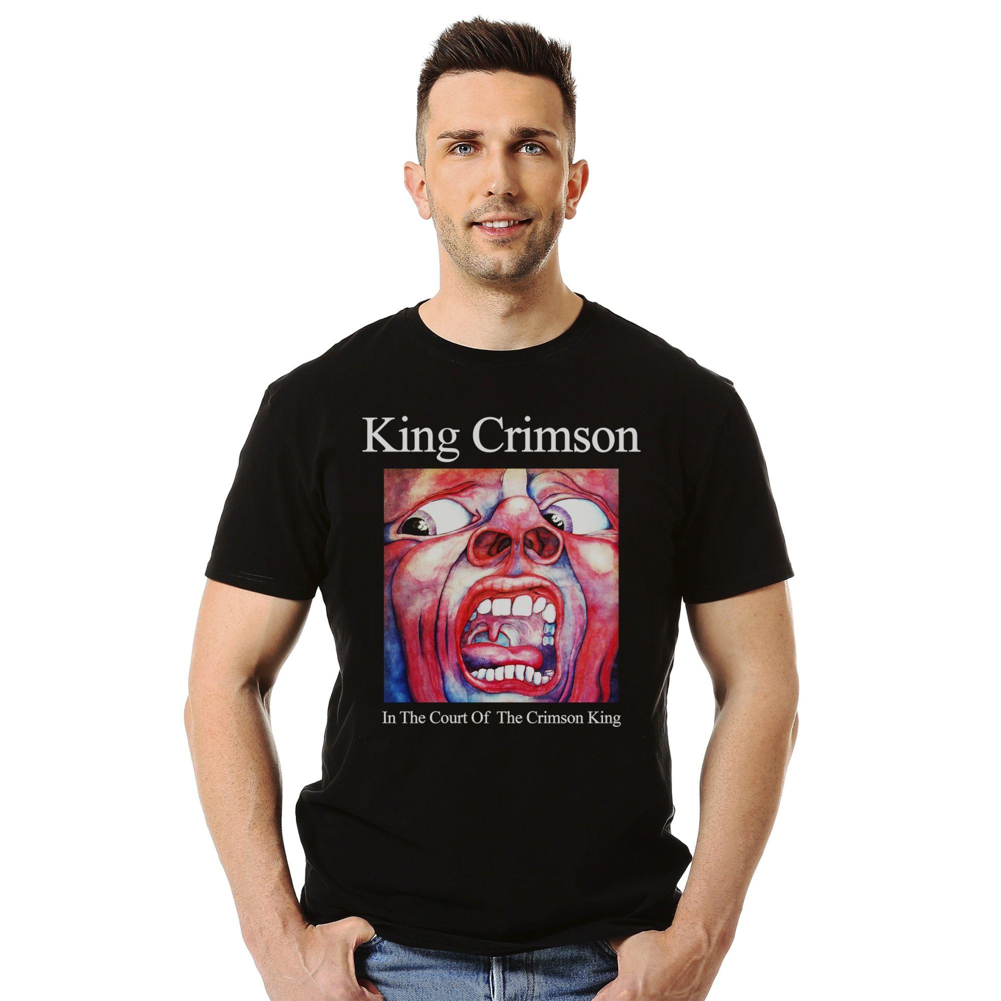 Polera King Crimson In The Court Of The Crimson King-1