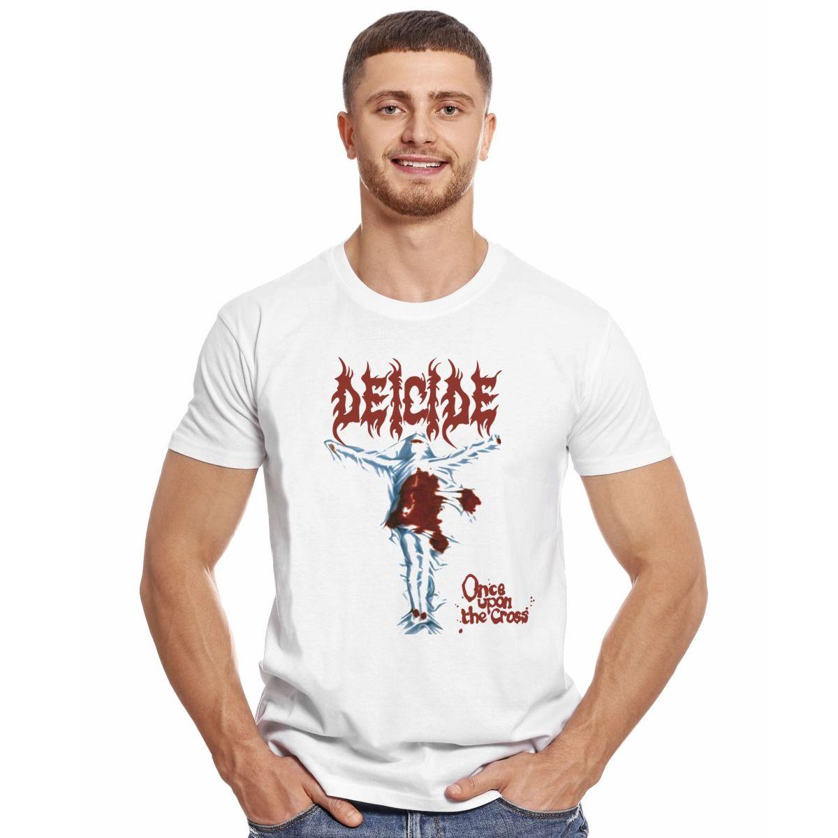 DEICIDE ONCE UPON THE CROSS 2 POLERA MANGA CORTA HOMBRE-2