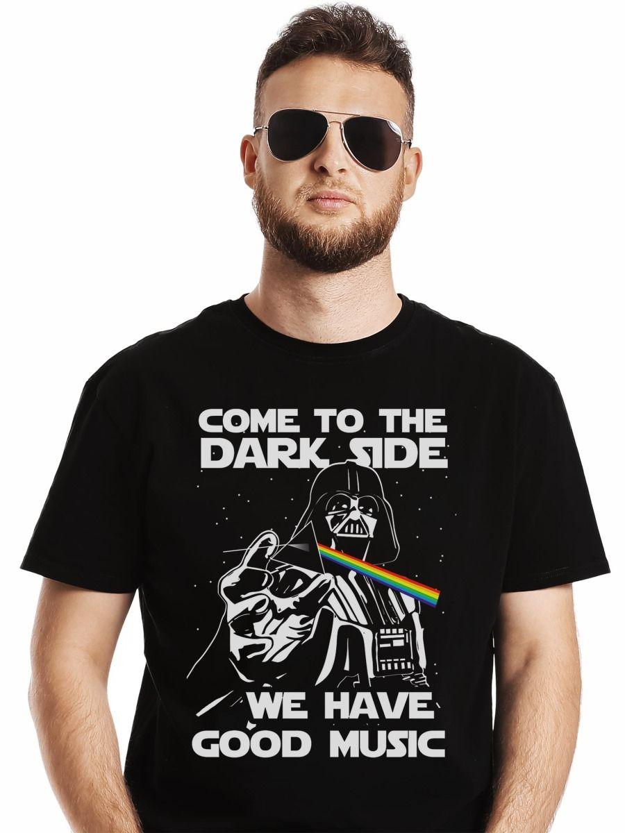 Polera Pink Floyd Star Wars Come To The Dark Side Cine/Tv-0